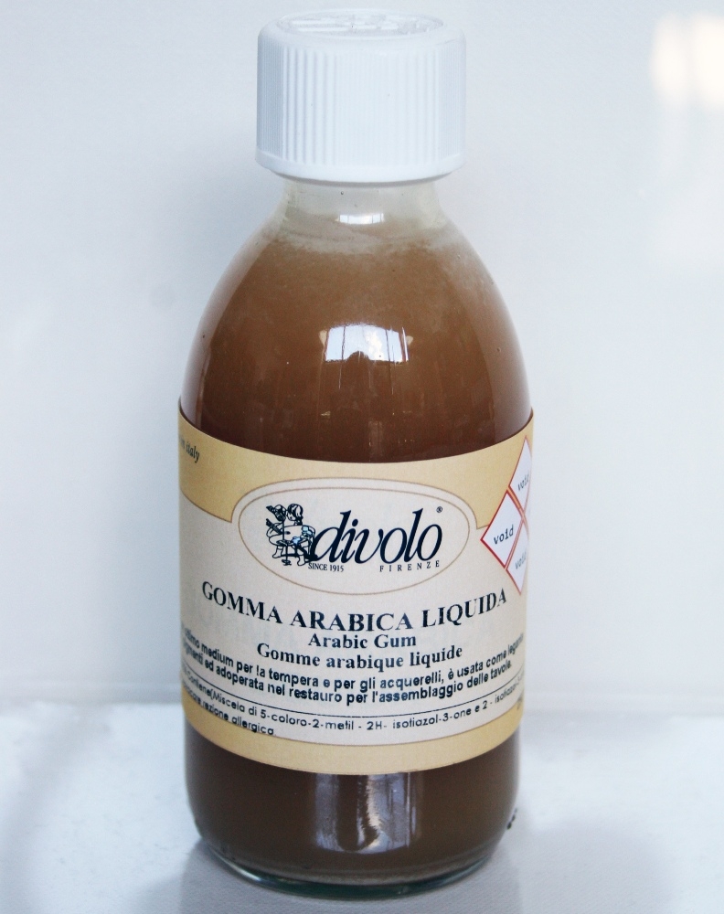 ARL00250-Gomma arabica liquida, 250ml, DiVolo