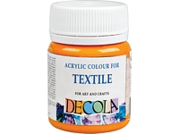 Colori acrilici per stoffa e tessuti, 50ml, Decola